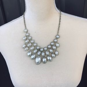 Women’s White Beaded Necklace